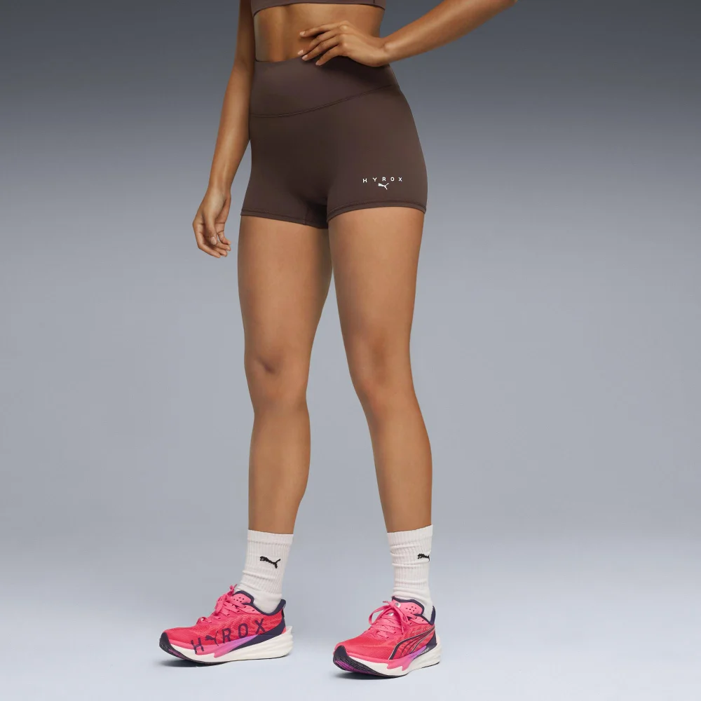 SHAPELUXE 3" TIGHT SHORT - brown - XS Image 1