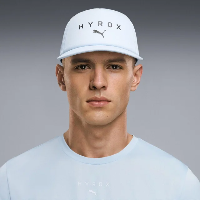 PUMA x HYROX Trucker Cap - light blue