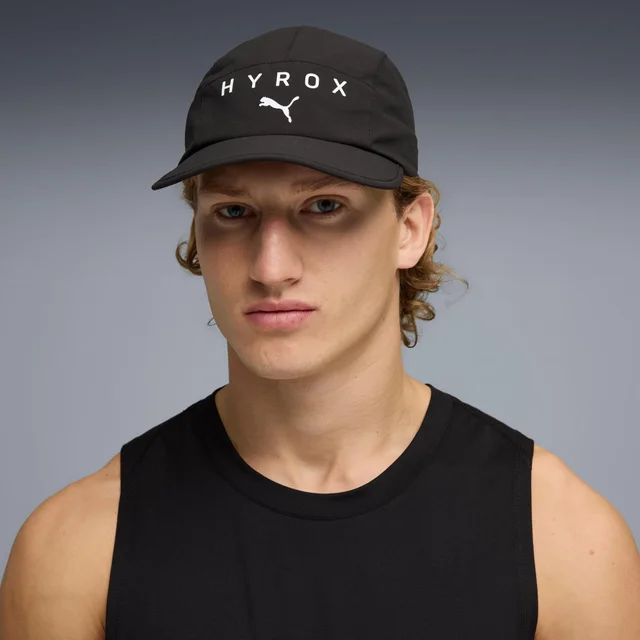 PUMA x HYROX RUNNING 5 Panel Cap - black