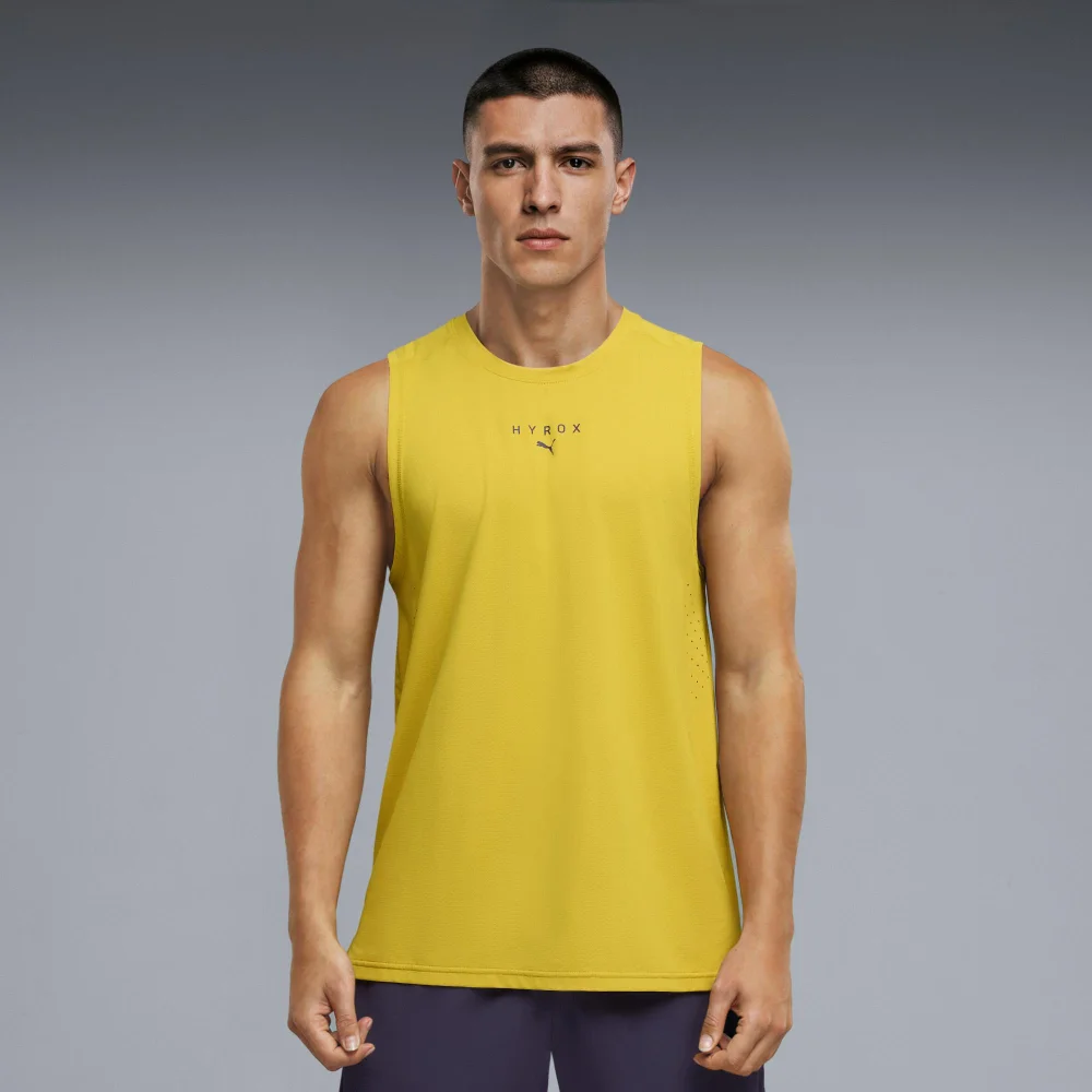 MEN'S DRYELITE TRAINING TANK - yellow - L Image 1