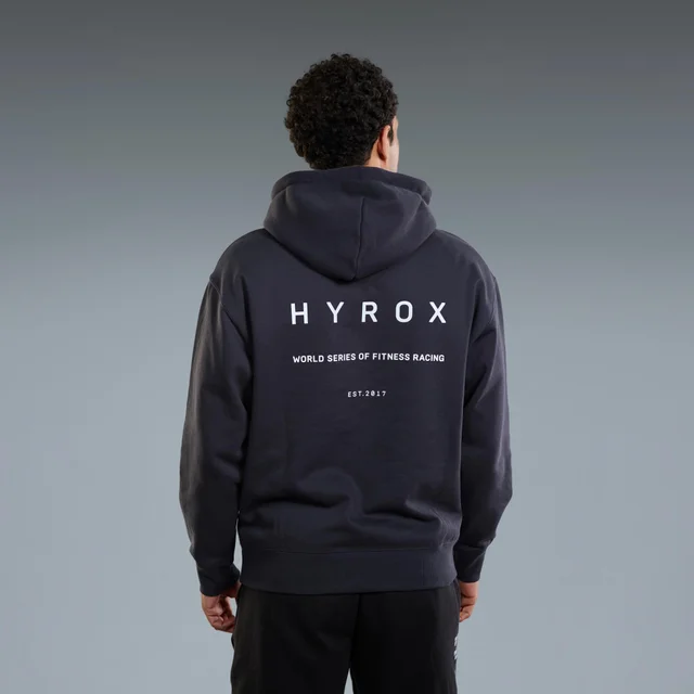 MEN'S WORLD HOODIE FL - dark grey