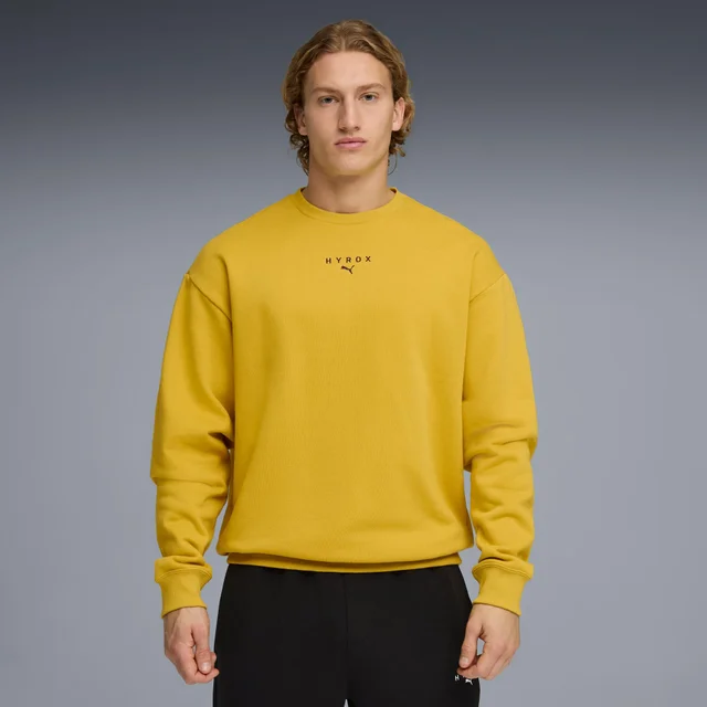 MEN'S HEAVYWEIGHT CREWNECK - yellow