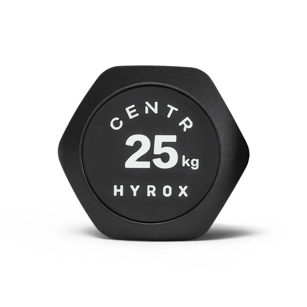 Centr x HYROX Commercial Dumbbells - 25 Kg Pair Image 1