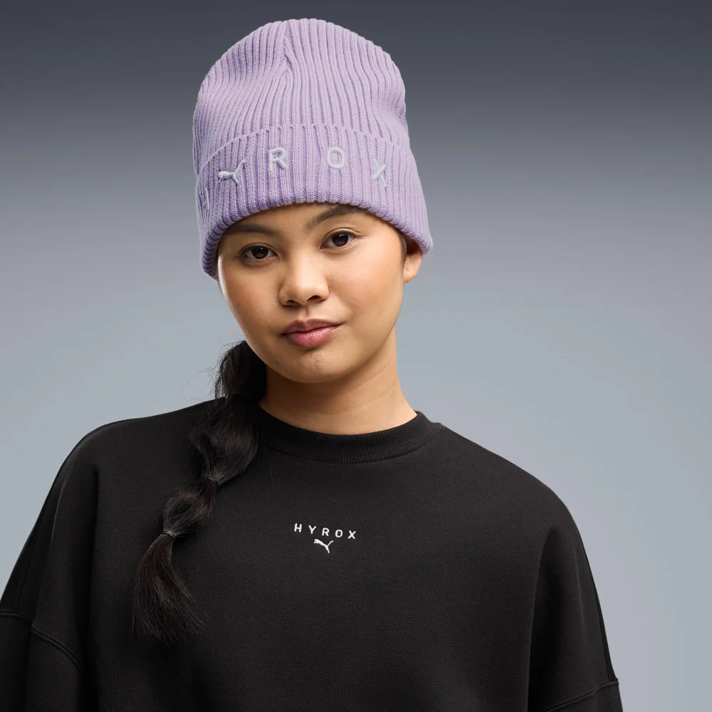 Mid Crown Beanie - purple Image 1
