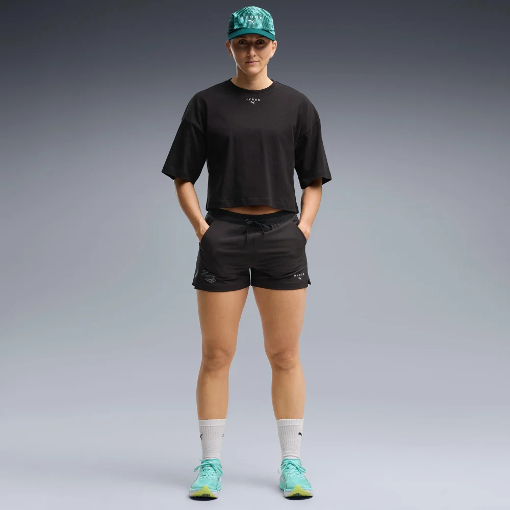 WOMEN'S PWRMODE WOVEN SHORT - black - XS Image 1