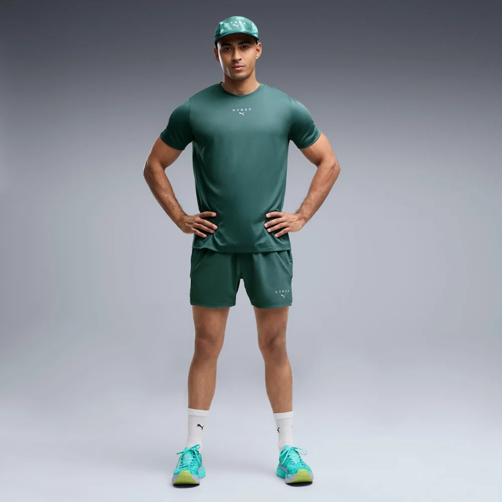 MEN'S PWRMODE 5" SHORT - green - XS Image 1