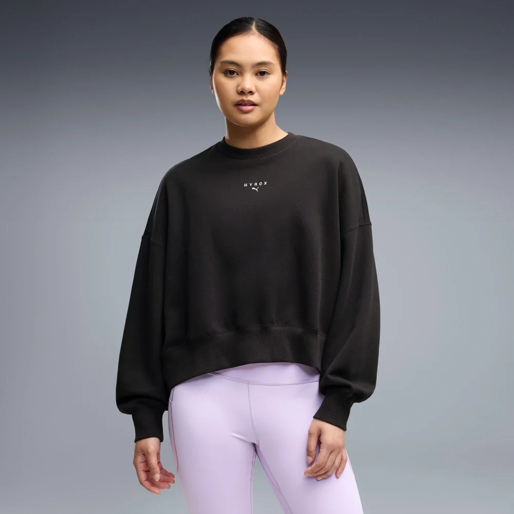 WOMEN'S HEAVYWEIGHT CREW - black - XXS Image 1