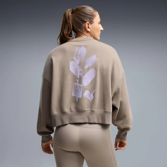 WOMEN'S HEAVYWEIGHT CREW - grey